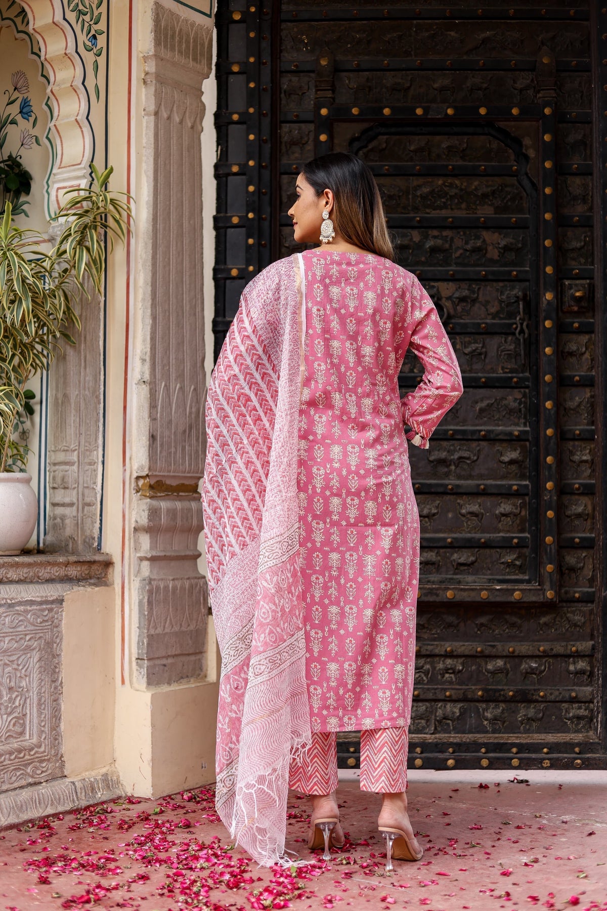Gulabi Grace Delight Suit Set - Doriya