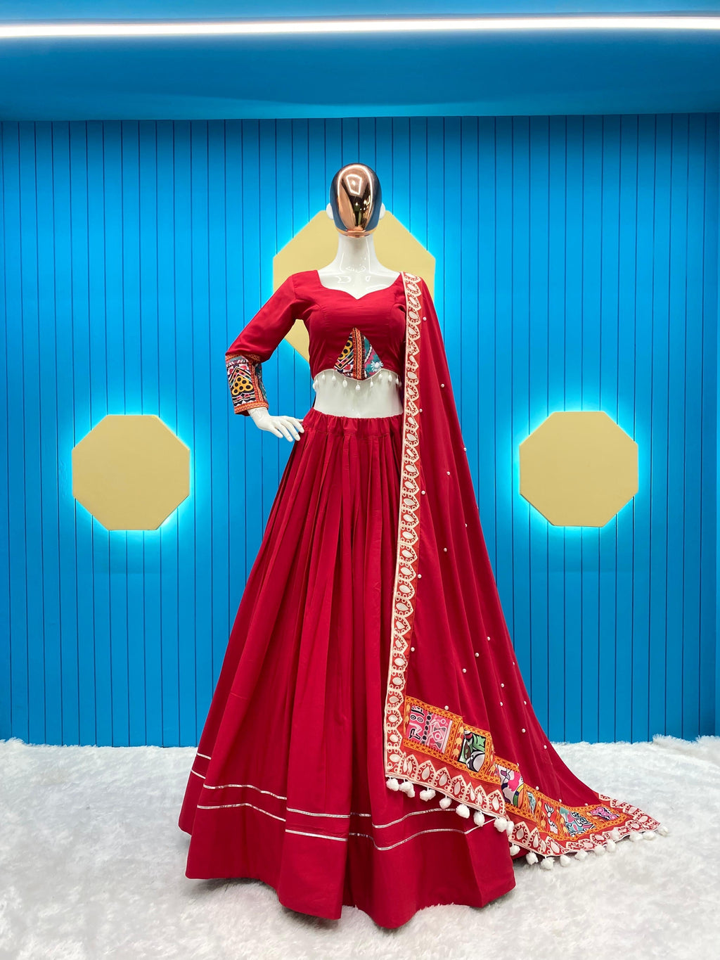 Ethenika Navratri Special Designer Chaniya Choli (Fully Stitched)