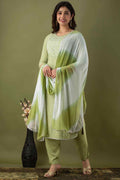 Bandhej Dual Tone Suit Set