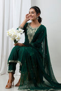 Mehendi Ready Suit Set