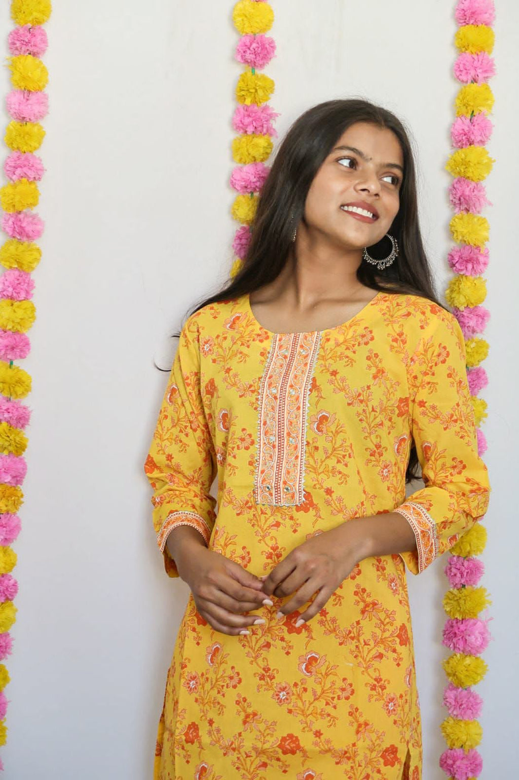 Sunflower Orange Suit Set
