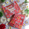 Narangi Mogra Lace Suit Set - Sukoon 3.0 (Slim Fit)