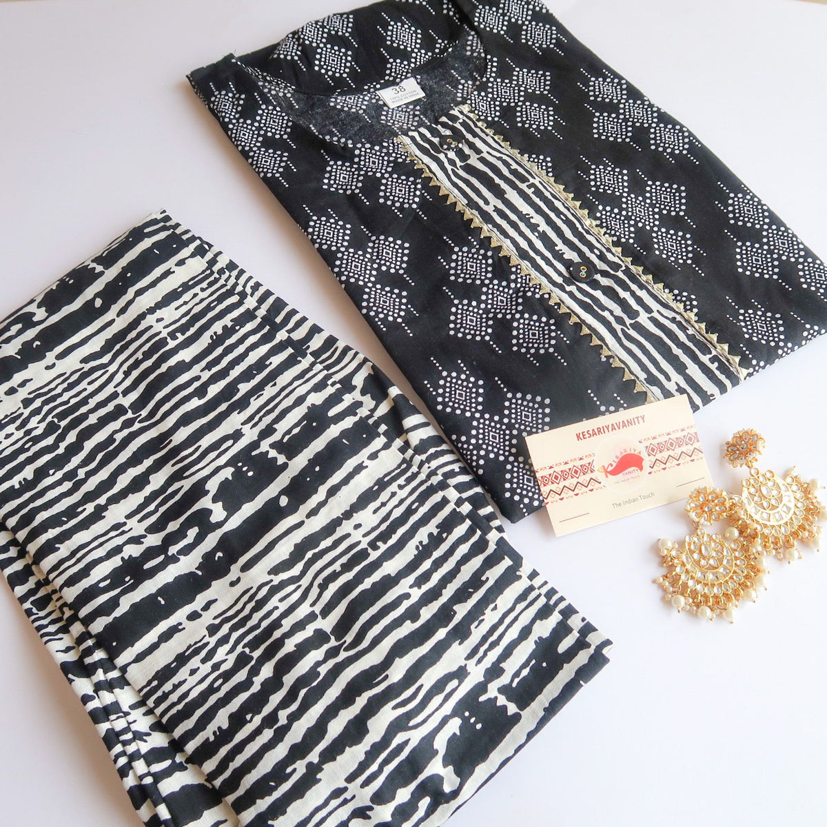 Black & White Suit Set