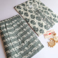 Grey Batik Suit Set
