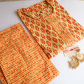 Tangerine Suit Set