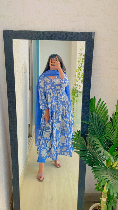 Blue Inaayat Suit Set