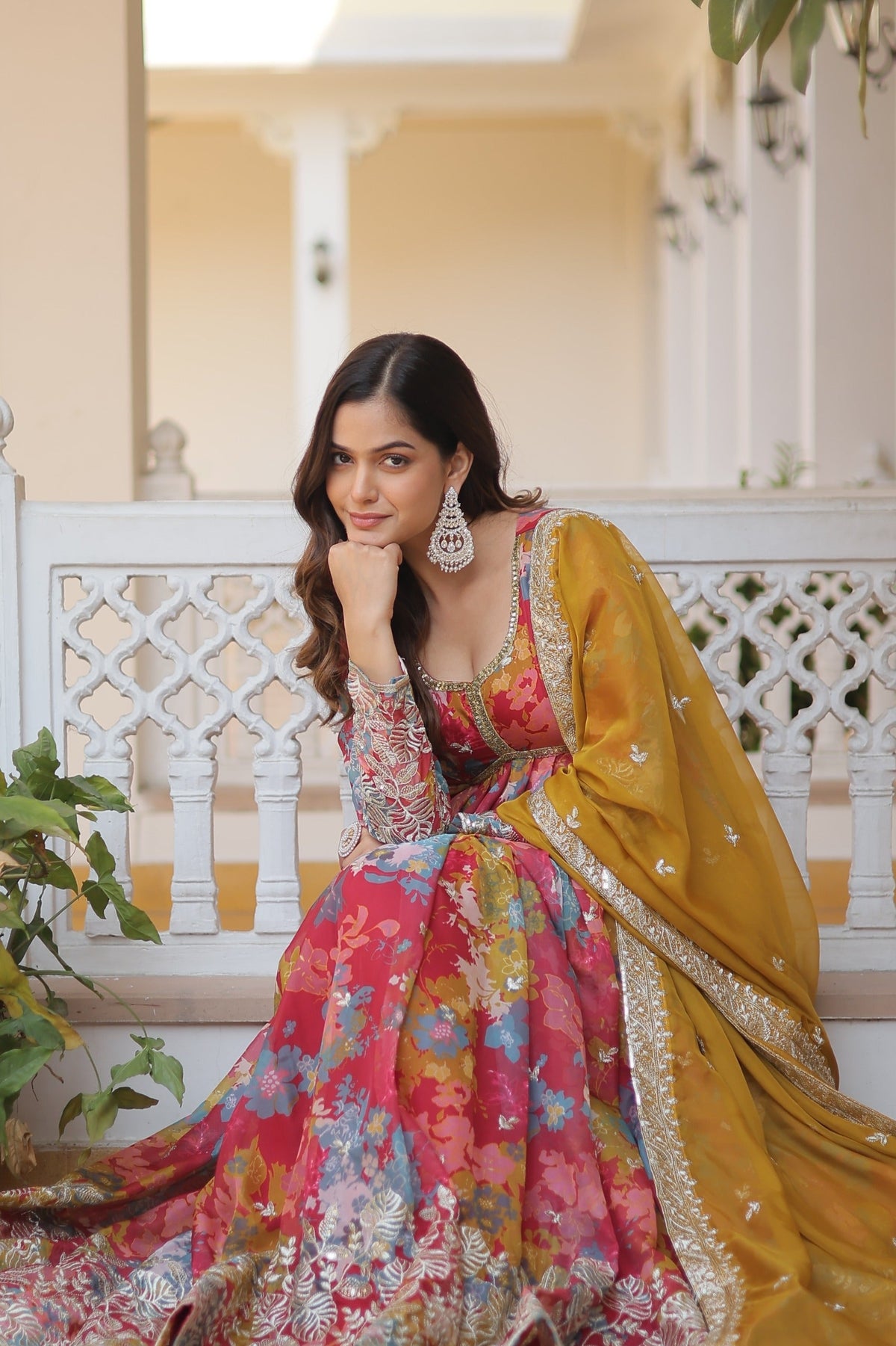 Premium Quality Anarkali Suit Set