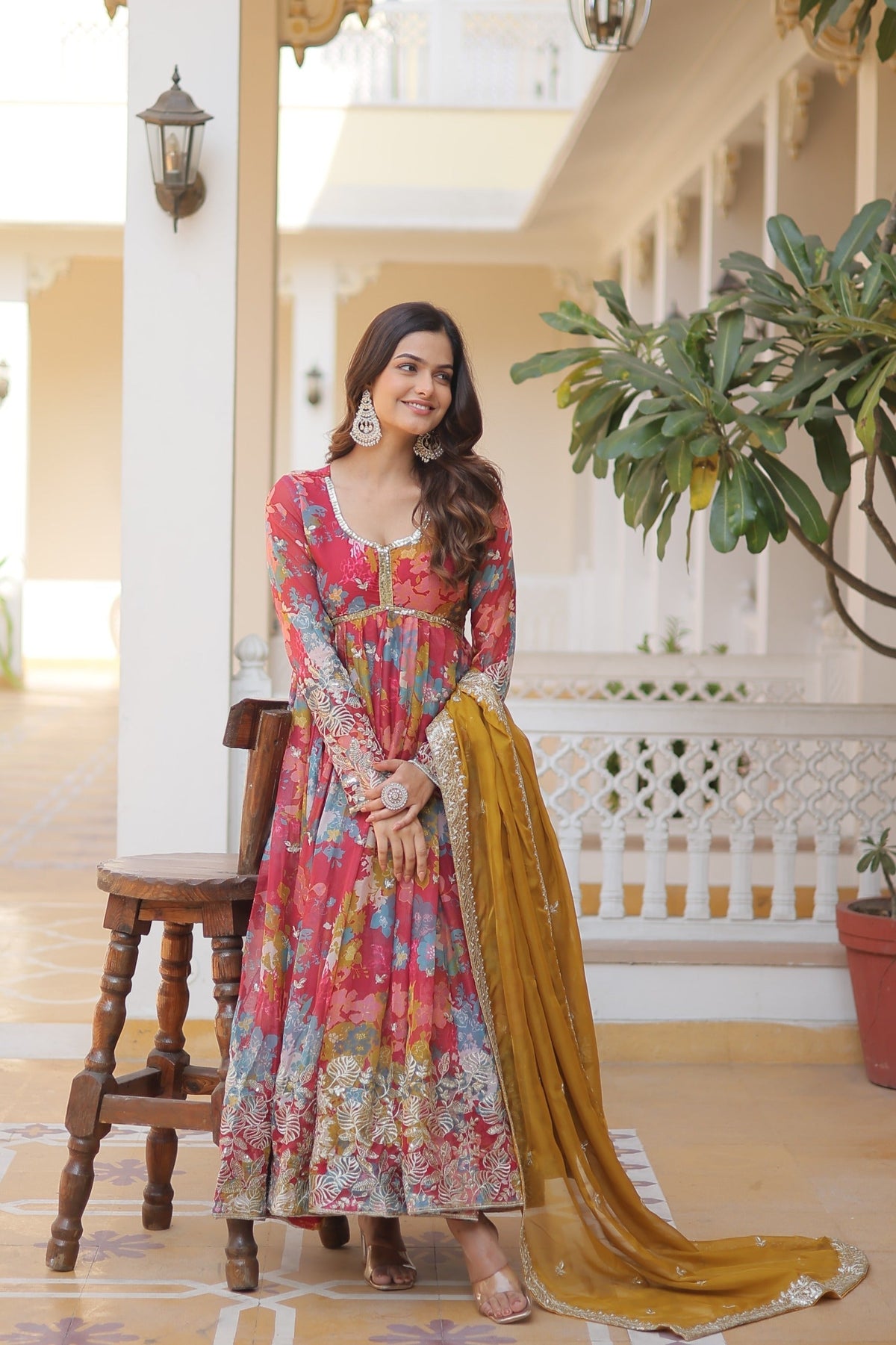 Premium Quality Anarkali Suit Set